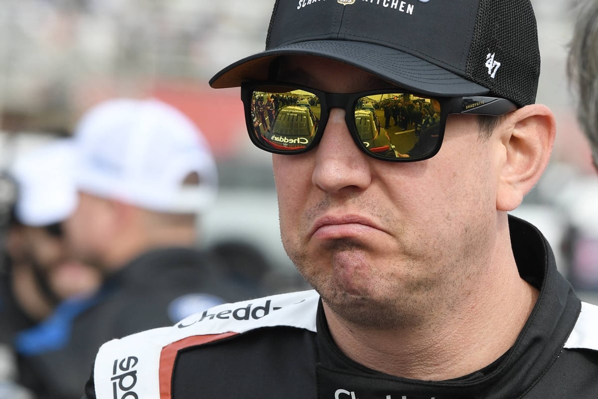 An image of NASCAR driver Kyle Busch