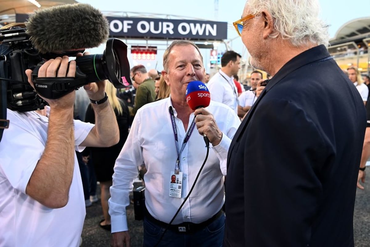 Martin Brundle of Sky Television