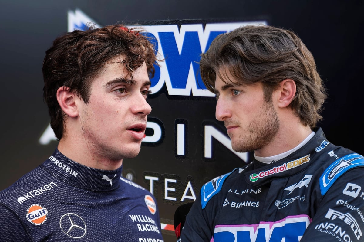 Jack Doohan and Frnaco Colapinto, Alpine