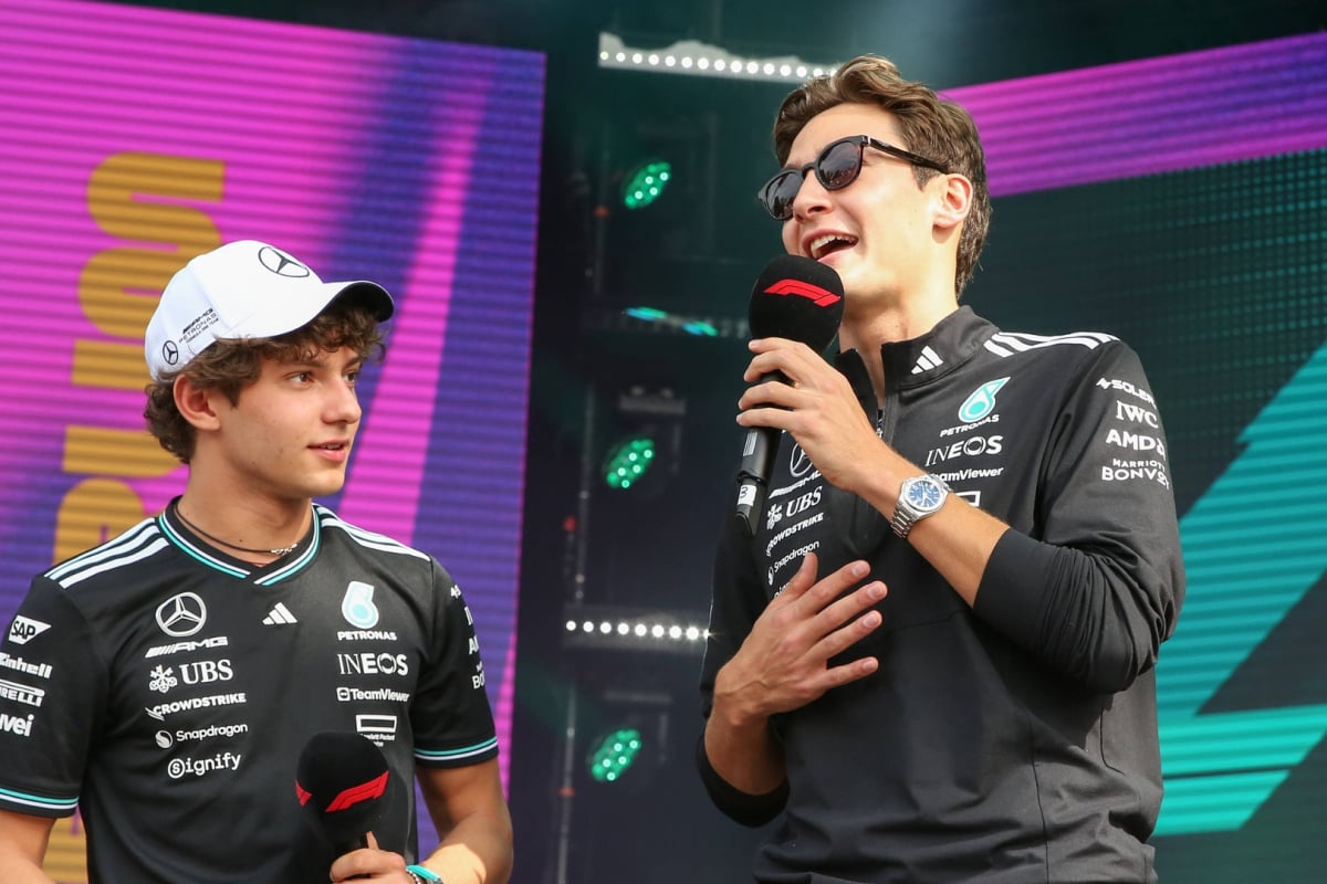 Kimi Antonelli, George Russell, Mercedes, Australia, 2025