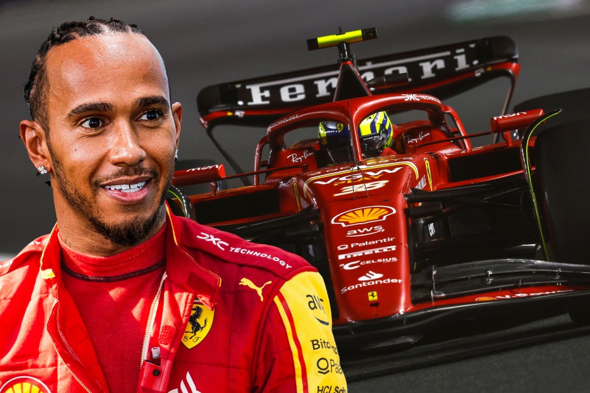 Lewis Hamilton and Ferrari