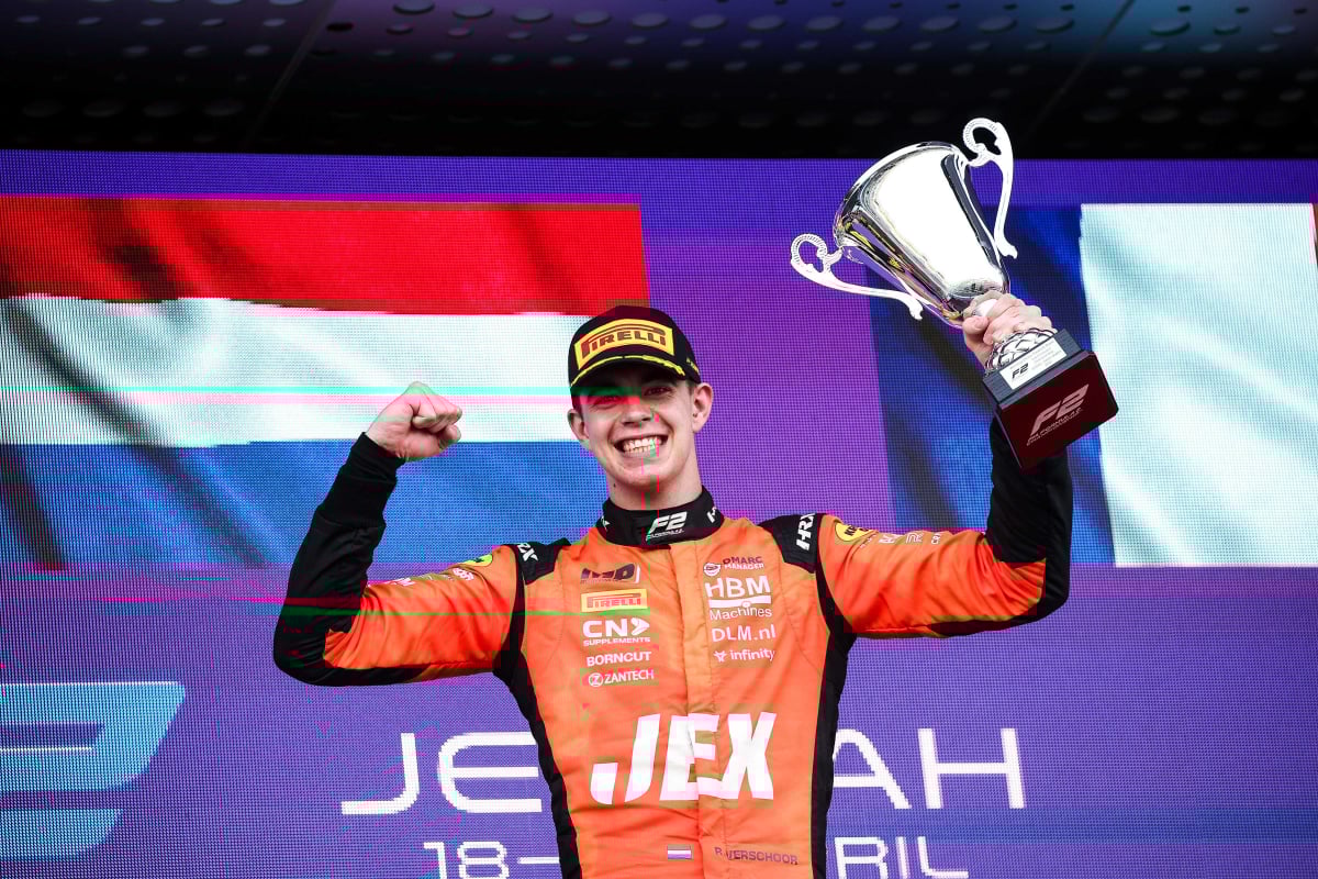 Verschoor after winning in Jeddah