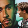 Russell's Hamilton gesture spotted in NEW testing footage